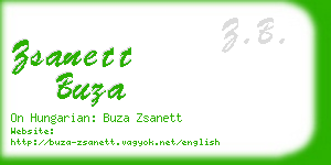 zsanett buza business card